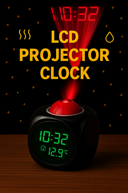 Lcd Projector Alarm Clock Success