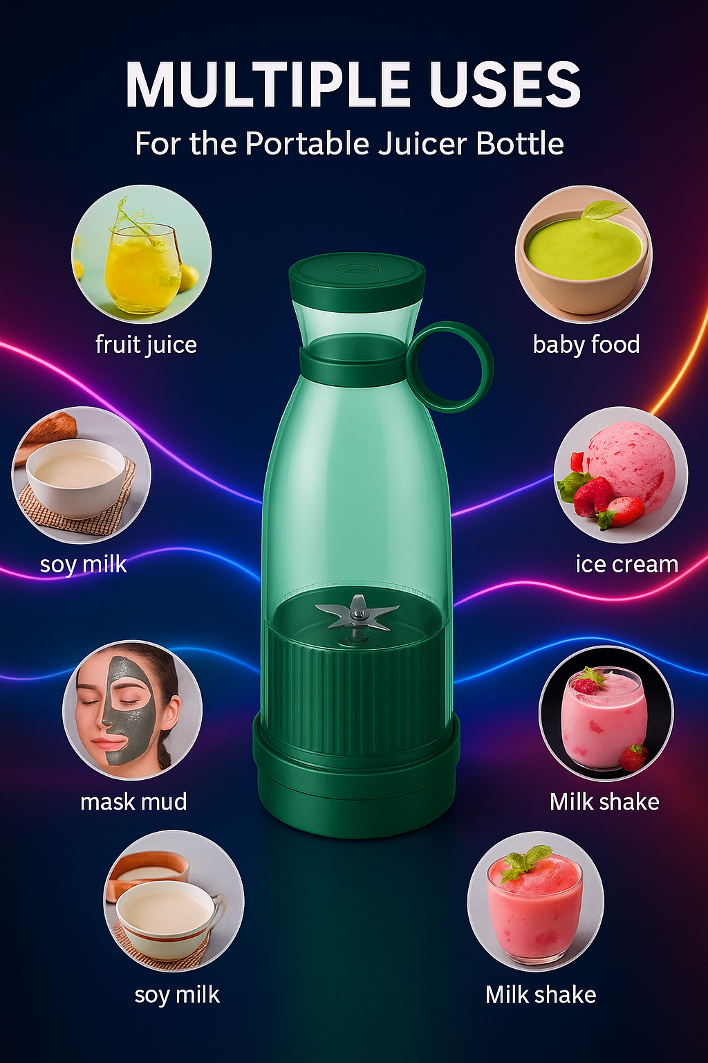 Mini Portable Juicer